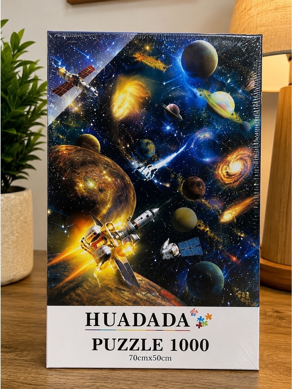 Space Puzzle 1000 Piece Jigsaw Puzzle New Sealed Galaxy Theme